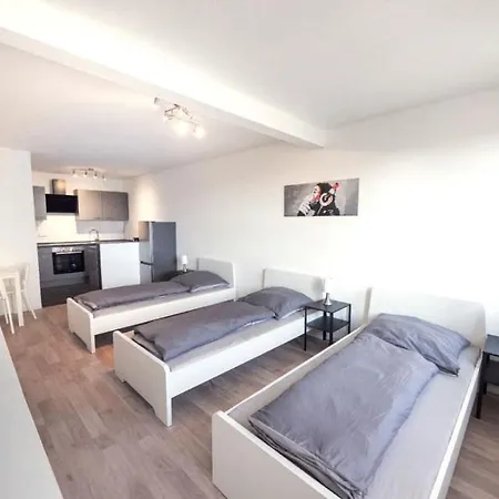 Lejlighed Have-a-nice-stay - - Monteursunterkunft - Einzelbetten - Gute Anbindung - Bettwaesche *