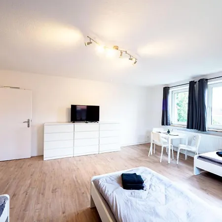 Have-a-nice-stay - - Monteursunterkunft - Einzelbetten - Gute Anbindung - Bettwaesche Seth