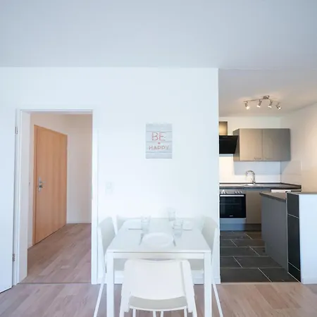 Apartment Have-a-nice-stay - - Monteursunterkunft - Einzelbetten - Gute Anbindung - Bettwaesche